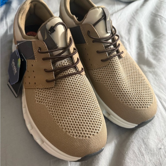 Nautica Men's Brown Mesh Sneakers - Picture 3 of 4